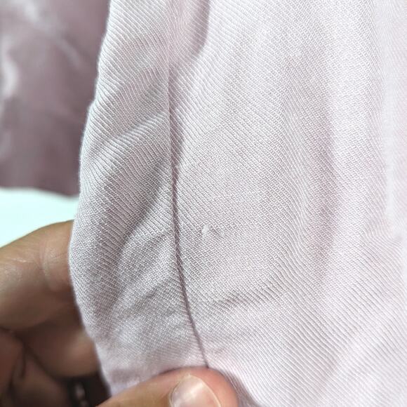 Gap Shorts Women's Size 4 Quartz Pink Self-Tie Paper High Waisted Bermuda Linen - Picture 4 of 8